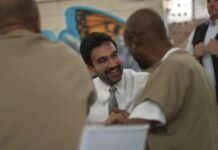 Mayor Mamdani watches World Cup with Rikers Island inmates