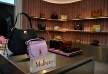 Luxury handbag maker Mulberry reports double-digit growth across all regions