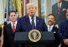WATCH: Trump says he never talks to his kids about business as president but ‘I think I’m allowed to’