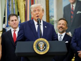WATCH: Trump says he never talks to his kids about business as president but ‘I think I’m allowed to’
