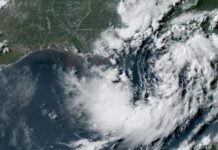 Tropical storm watch issued as depression in the Gulf of Mexico is expected to strengthen