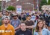 Watch: Maine residents protest latest ICE shooting