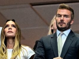 David and Victoria Beckham Wore His-and-Her Blue Watches at England’s World Cup Semi-Final