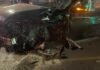 Three injured in early morning crash, fire in Lodi
