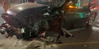 Three injured in early morning crash, fire in Lodi