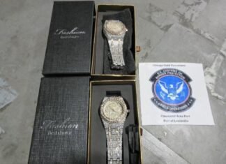 CBP intercepts package containing $28M in counterfeit watches at Port of Louisville