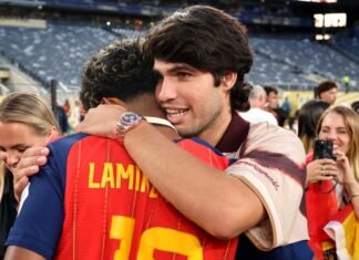 Carlos Alcaraz Carried the World Cup Trophy Wearing the Wildest £223k Rolex Daytona There Is