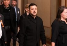 Senate takes first steps on Russian sanctions as Zelenskyy watches from Senate gallery