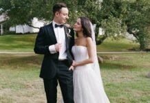 An Upscale Barbecue Dinner and a Danielle Frankel Dress Set the Tone for This Fashion Editor’s Texas Wedding