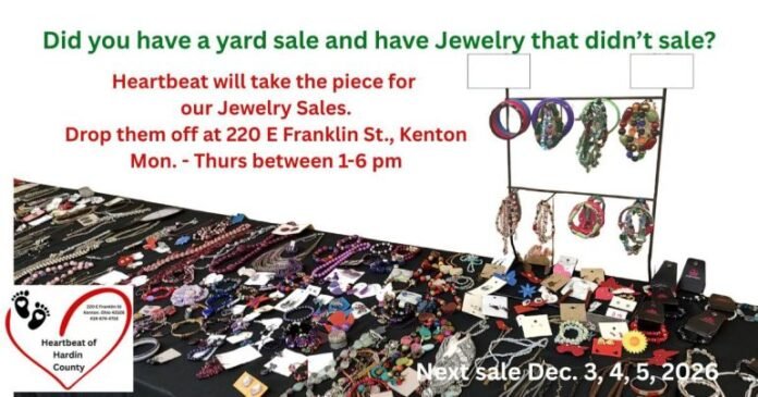 Heartbeat of Hardin County Accepting Jewelry Donations