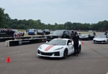 VROOM! GM puts on drag races for President Trump at Milford Proving Grounds