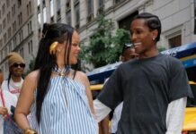 Rihanna and A$AP Rocky Take Drastically Different Approaches to Summer-in-the-City Style