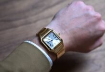 The Wind Up: The Silken Feel of Cartier’s Stunning Gold Santos-Dumont