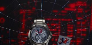 Citizen Unveils Glow-In-The-Dark ‘Spider-Man Swings’ Eco-Drive Watch