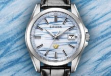 The Citizen’s Latest Gets Indigo Washi Paper Dial