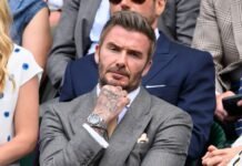 At Wimbledon, David Beckham Sports the Underdog of Luxury Watches