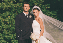 Paige Lorenze Wore Carolina Herrera to Marry Tommy Paul at Old Westbury Gardens