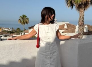 Suddenly, The Chicest Women in London All Seem to Own This Elegant High-Street Dress—But It’s Selling Fast