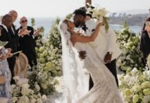 Juju Smith-Schuster and Laura Kruk’s Coastal California Wedding Was Filled With Florals and Samoan Traditions
