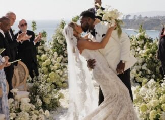 Juju Smith-Schuster and Laura Kruk’s Coastal California Wedding Was Filled With Florals and Samoan Traditions