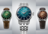 Seiko unveils 3 new Presage Cocktail Time automatic watches with sunburst dials