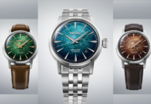 Seiko unveils 3 new Presage Cocktail Time automatic watches with sunburst dials