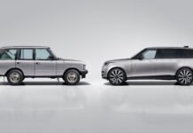 A perfect pair of Range Rovers, old and new, showcases a commitment to bespoke design