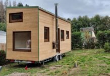 A Bespoke Kitchen Takes This Family Tiny House from Basic to Unique