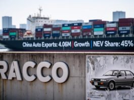 China’s Auto Exports Surge 63% to 4.06 Million Units in Jan-May, NEV Share Expands to 45%