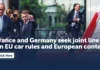 France and Germany seek joint line on EU car rules and European content