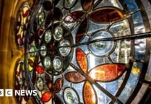 How town hall’s ornate windows were turned into jewellery