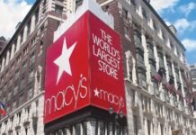 Macy’s Iconic Red Shopping Bag Sign Torn Down
