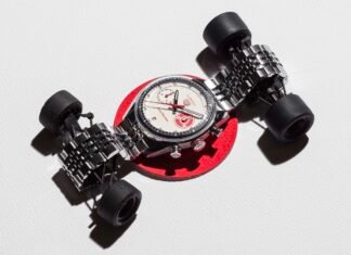 TAG Heuer nods to vintage Japanese motorsports with the new Carrera Chronograph x Team Ikuzawa