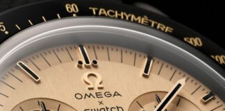 Omega and Swatch release gold MoonSwatch in limited edition of 1,969