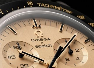 Omega and Swatch release gold MoonSwatch in limited edition of 1,969