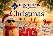 Christmas in July with Huntington Fine Jewelers