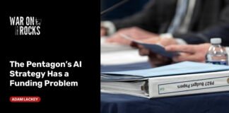 The Pentagon’s AI Strategy Has a Funding Problem