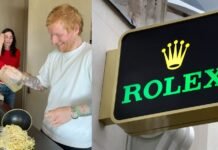 Ed Sheeran Just Wore Rolex’s Most Divisive New Watch (to Make a Mess of Courteney Cox’s Kitchen)