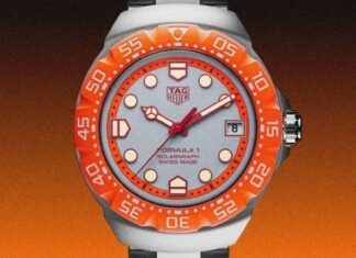 TAG Heuer’s New Formula 1 Solargraph Is One of Its Most Affordable—and Brightest—Watches