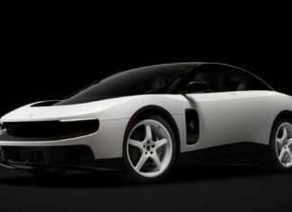 Exclusive model of Ferrari’s first electric car, Luce, sells for record $40 million