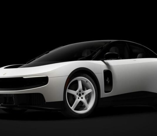 Exclusive model of Ferrari’s first electric car, Luce, sells for record $40 million
