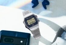Casio launches two new vintage watches with Bluetooth step tracking