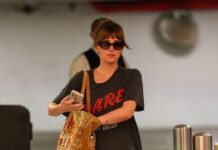 Dakota Johnson Wears an Old Favorite Slogan Shirt for a New Era