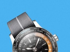 This $1,800 Automatic Worldtimer Watch Debuts the Brand’s First Forged Carbon Dial