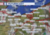 Timing: Rain and storm chances