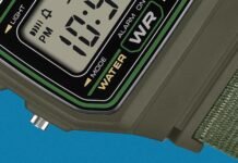 Casio Transforms Its Iconic F-91W into a Hiking Watch with One Small Change