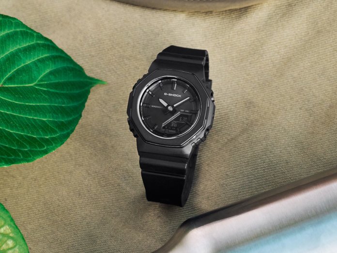 Casio launches new compact monochrome watches with metallic bezel rings