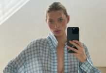 Elsa Hosk Just Wore the Under £40 Layer That Will Sell Out Before September