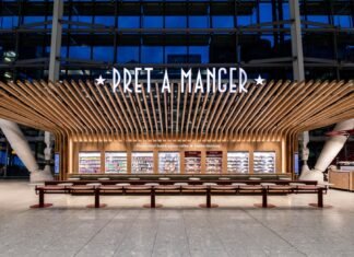 Draw Creative shares the design story behind Pret A Manger’s bespoke Heathrow T5 concept