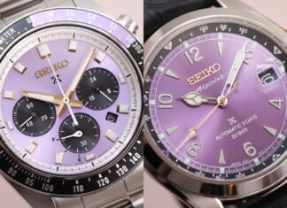 Seiko Release 145th Anniversary Edo Purple Collection with 6 Watches